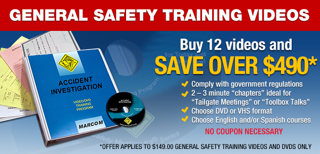 General Safety Training Videos and DVDs