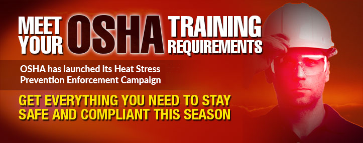 Heat stress prevention training