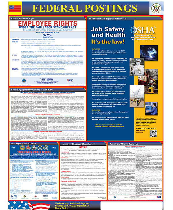 Federal Labor Law Posters