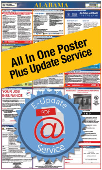 Alabama All In One Poster + 2 Year E-Update Service