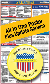 Arkansas All In One Poster + 2 Year Replacement Poster