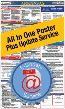 Arkansas All In One Poster + 1 Year E-Update Service