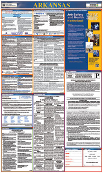 2019 Indiana State & Federal Labor Law Posters for Workplace Compliance Osha4less 