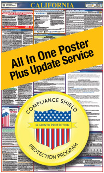 California All In One Poster + 1 Year Replacement Poster