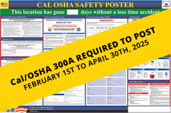 Cal/OSHA Safety Notice Poster