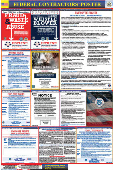 Federal Contractor's Poster