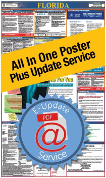 Florida All In One Poster + 3 Year E-Update Service