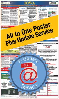 Iowa All In One Poster + 2 Year E-Update Service