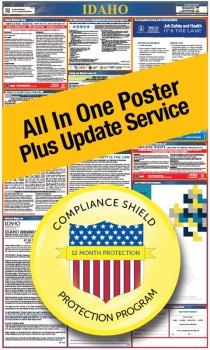 Idaho All In One Poster + 1 Year Replacement Poster