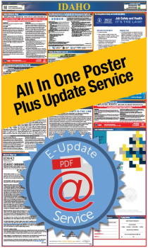 Idaho All In One Poster + 1 Year E-Update Service