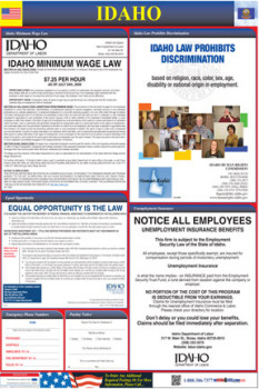 Idaho Labor Law Poster
