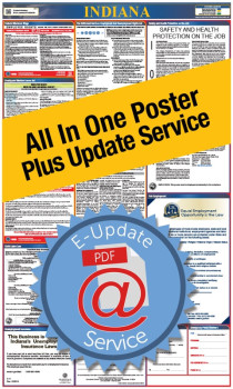 Indiana All In One Poster + 3 Year E-Update Service