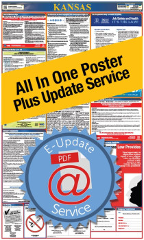 Kansas All In One Poster + 1 Year E-Update Service