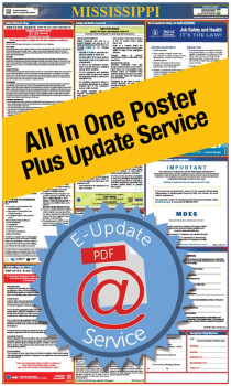 Mississippi All In One Poster + 3 Year E-Update Service