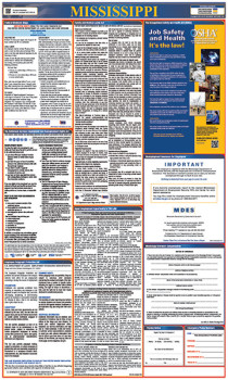 Mississippi All in One Labor Law Poster