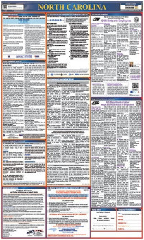 North Carolina All In One Labor Law Poster