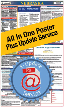 Nebraska All In One Poster + 3 Year E-Update Service