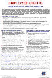 Employee Rights Under The National Labor Relations Act (Federal Contractors Only)(English)