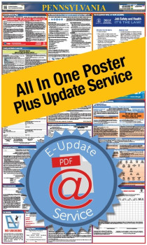 Pennsylvania All In One Poster + 2 Year E-Update Service