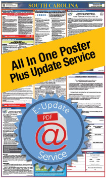 South Carolina All In One Poster + 3 Year E-Update Service