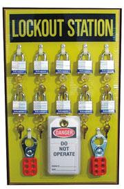 Lockout Station Kit (10 padlock)