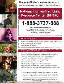 Alabama Human Trafficking Poster