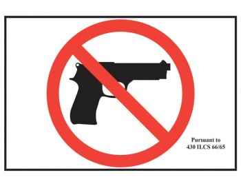 Illinois Firearm Concealed Carry Act Notice Poster