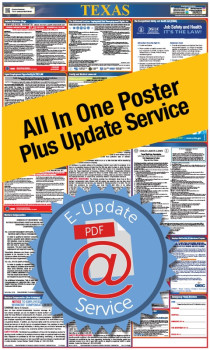 Texas All In One Poster + 1 Year E-Update Service