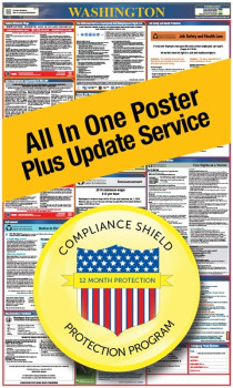 Washington All In One Poster + 2 Year Replacement Poster