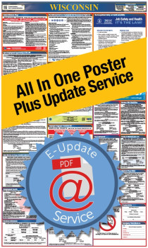 Wisconsin All In One Poster + 1 Year E-Update Service