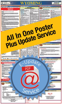 Wyoming All In One Poster + 1 Year E-Update Service