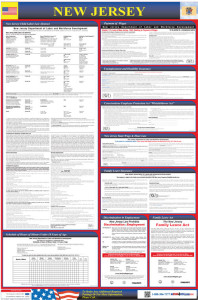OSHA4LESS.COM 2020 New Jersey State & Federal Labor Law Posters for Workplace Compliance 