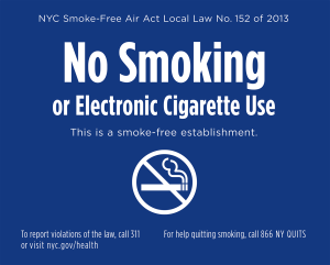 Osha4less | New York City No Smoking Poster