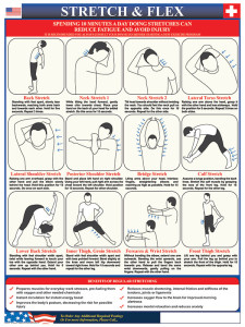 Stretch and Flex Poster