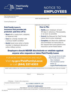 Artistic Nys Family Leave Act Abstract Nature